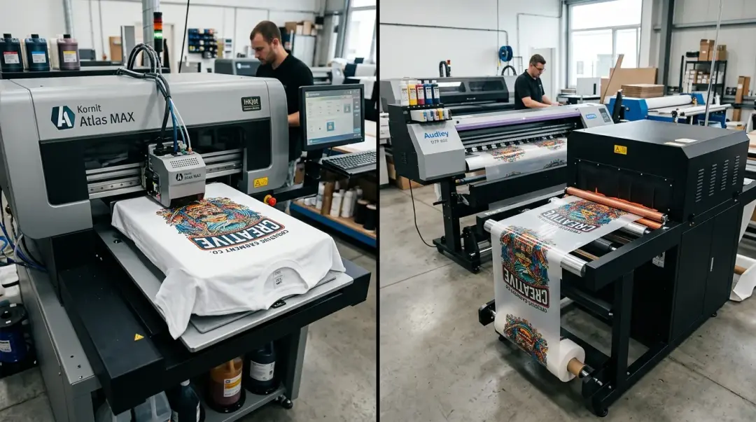 DTF vs. DTG Printing: Choosing the Right Method for Each Job