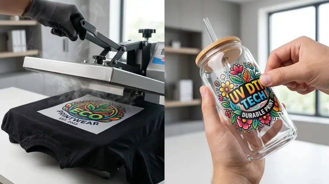 Standard DTF vs. UV DTF: Which Do You Actually Need?