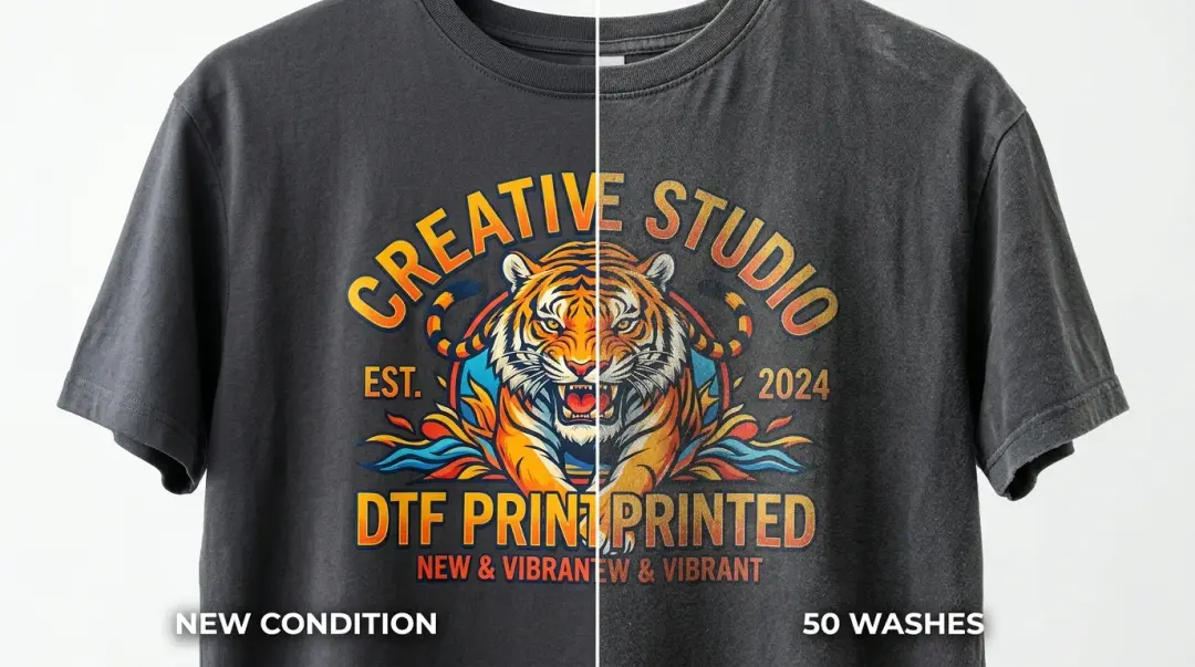 What Happens to a DTF Print After 50 Washes? A Durability Breakdown